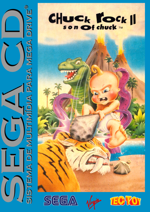 Chuck Rock II - Son of Chuck (Europe) Game Cover